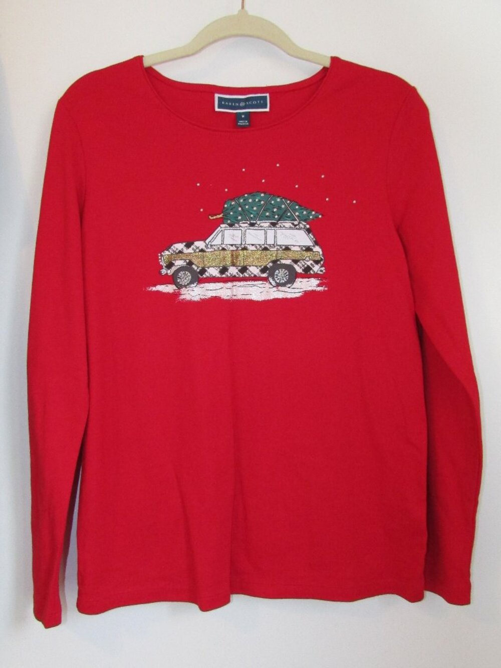 Karen Scott Christmas Sweatshirt